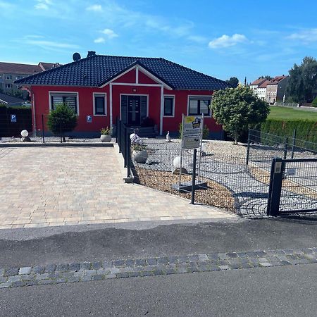 Ferienhaus Luebke, Gartenblick Mühlhausen Exterior foto