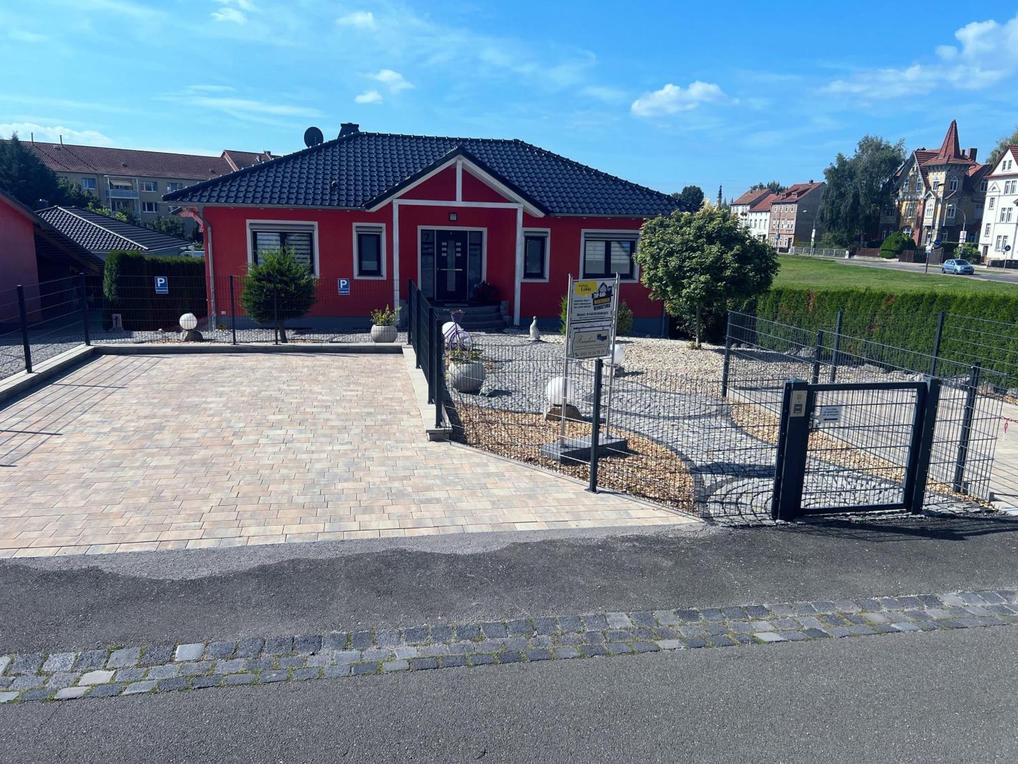 Ferienhaus Luebke, Gartenblick Mühlhausen Exterior foto
